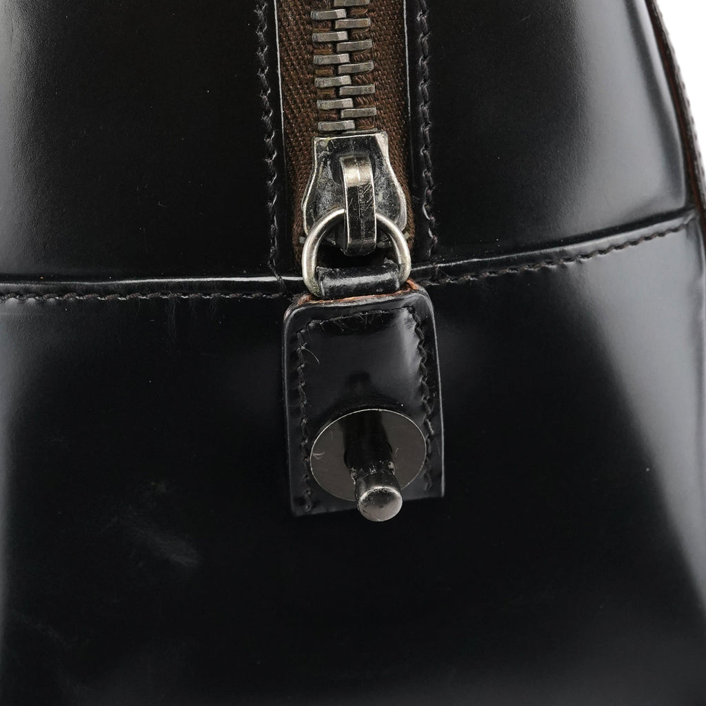 Dark Brown Spazzolato Tote Bag