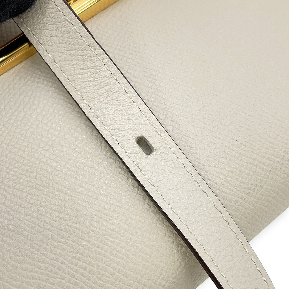 Delvaux Lango Shoulder Bag GrayAA0596BKN040JDG Leather Size Small