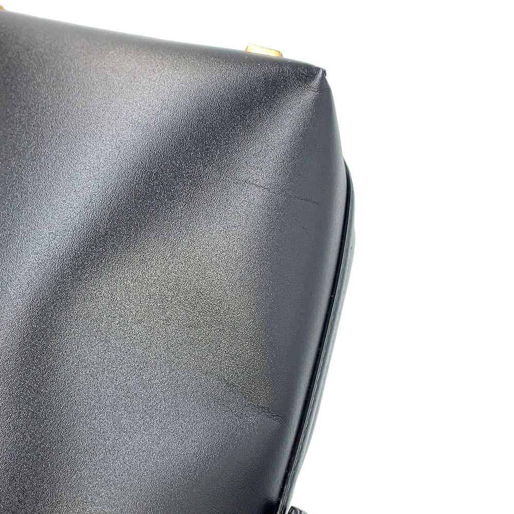 SAINT LAURENT PARIS LE 37 2way Handbag Black7658702R20W1000 Calf Leather Size Mini