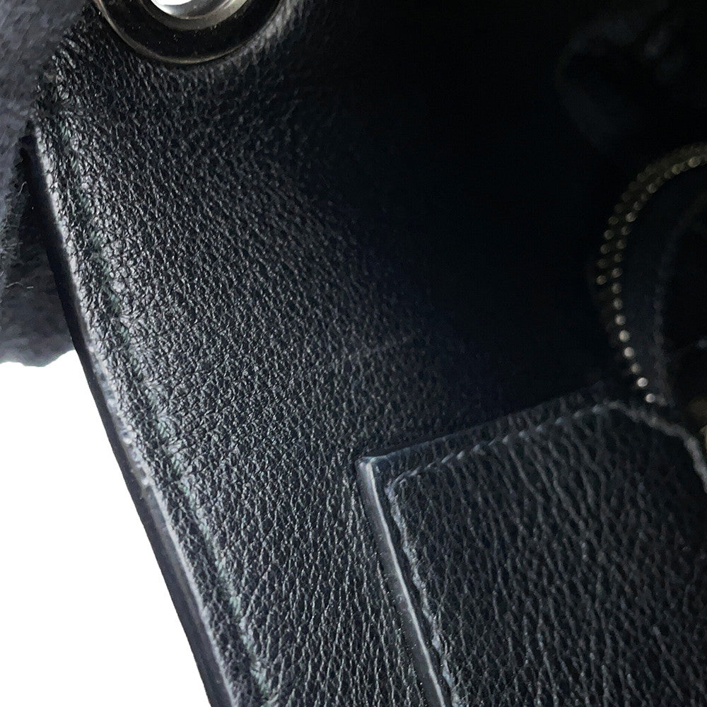 PRADA Vitello Phoenix Shoulder Bag Black1BE057_2E8K_F0002 Leather