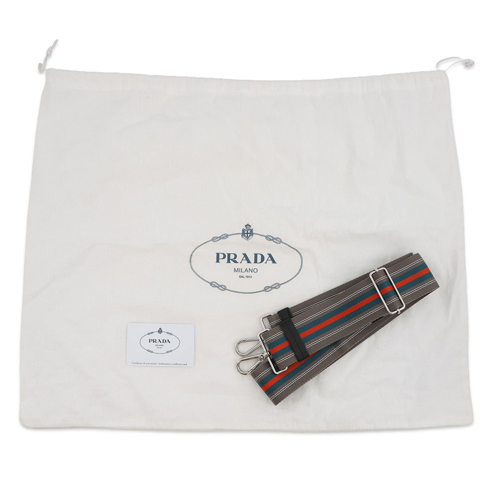 PRADA Vitello Phoenix Shoulder Bag Black1BE057_2E8K_F0002 Leather