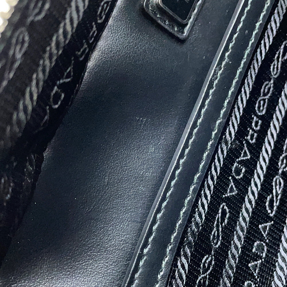 PRADA Brique 2way Shoulder Bag Gray1VH069_9Z2_F0K44 Saffiano LeatherLeather