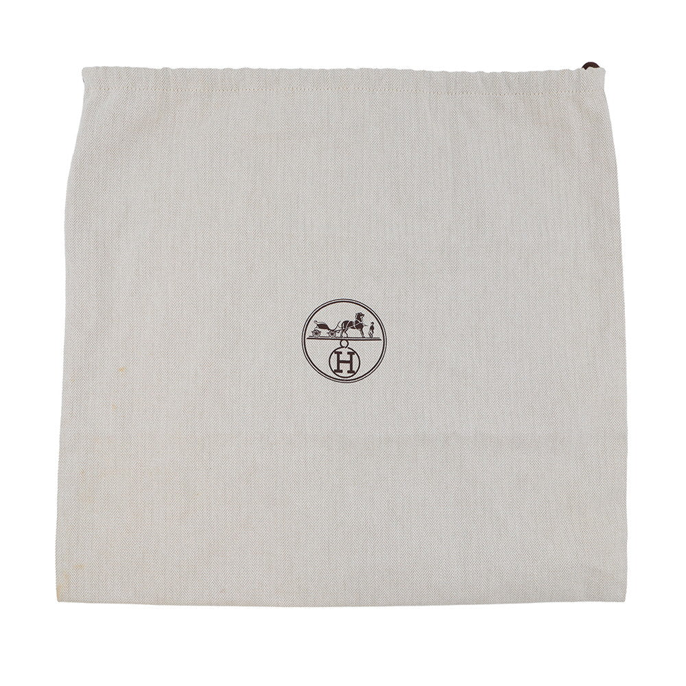 HERMES Envelope Shoulder Bag Gold Chevre Myzore Goatskin