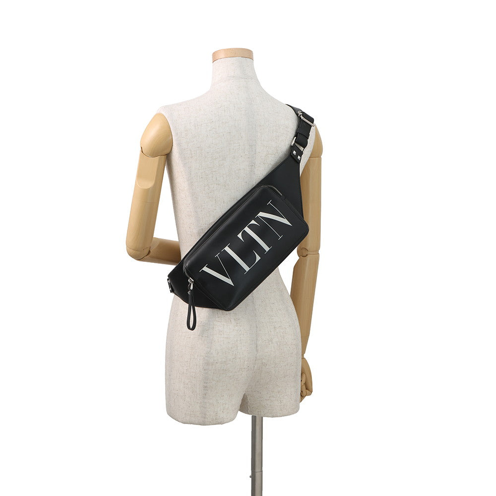 Valentino Garavani Logo Crossbody Bag BlackVY2B0A10WJW Leather