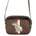 LOUIS VUITTON Nile/Chapman Brothers Collaboration Dark BrownN42704 Damier Ebene Canvas Size PM