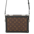 LOUIS VUITTON Clutch Box NoirM20252 Monogram Macassar Canvas