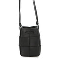 Bottega Veneta INTRECCIATO Cassette Bucket Bag Black680217VCQC48425 Lambskin Size Mini