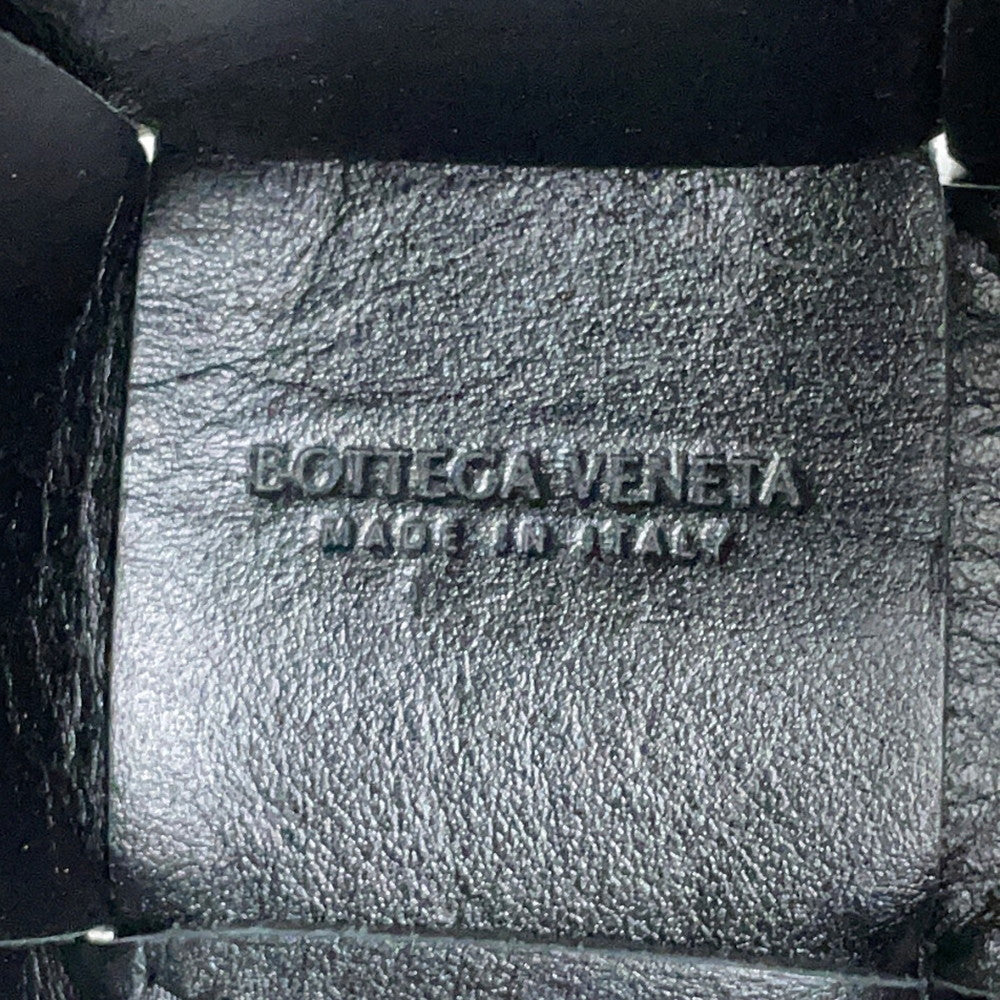 Bottega Veneta INTRECCIATO Cassette Bucket Bag Black680217VCQC48425 Lambskin Size Mini