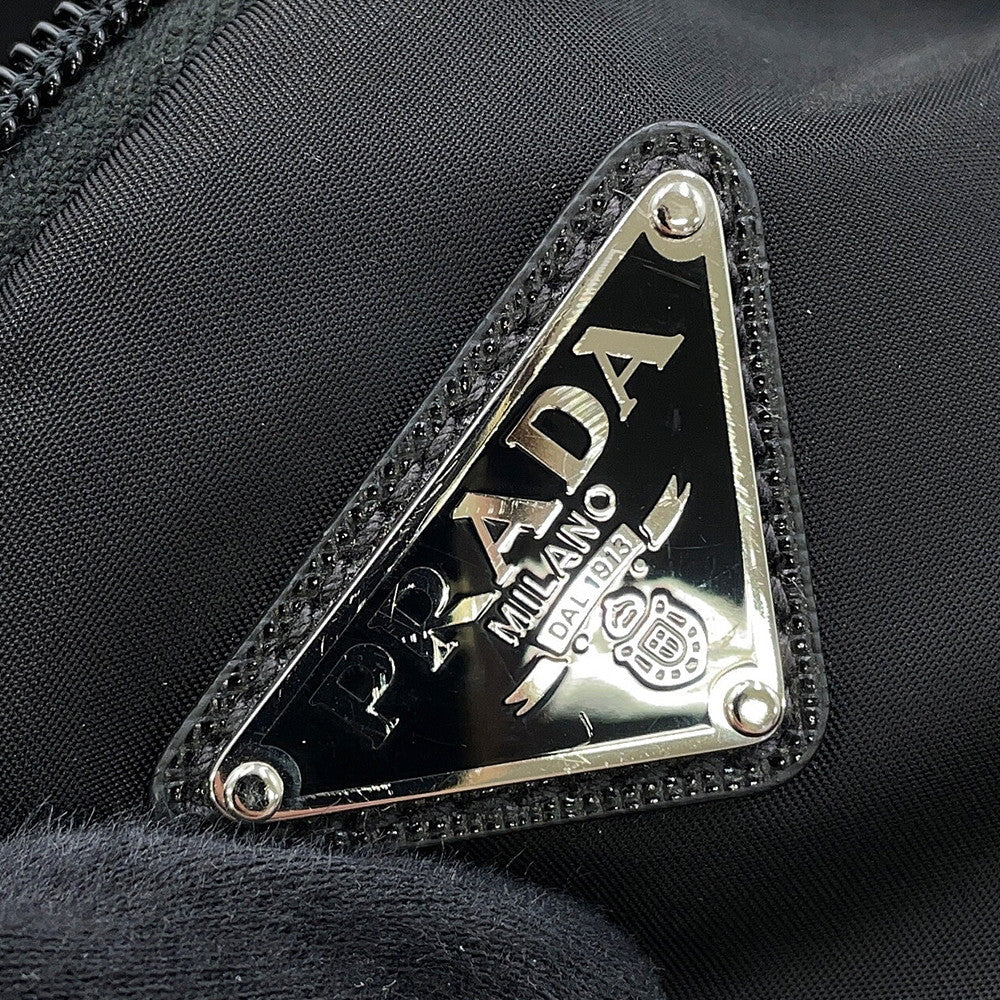 PRADA Re-Nylon xSaffiano LeatherBackpack Black2VZ104_2DMG_F0002_V_OOO Nylon Leather