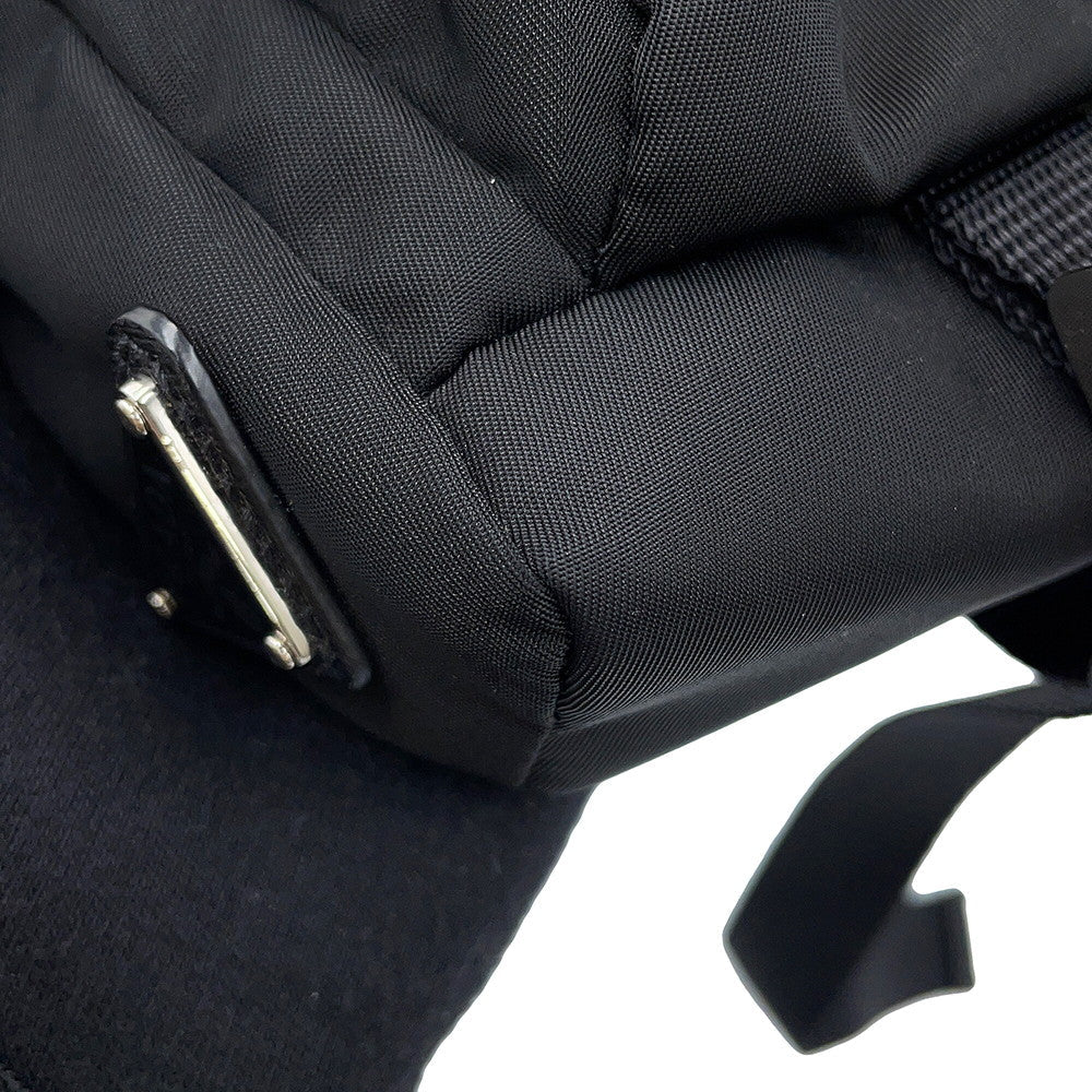 PRADA Technical Fabric Crossbody Shoulder Bag Black2VH043 Nylon