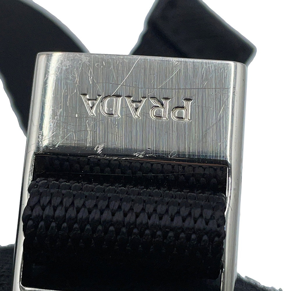 PRADA Technical Fabric Crossbody Shoulder Bag Black2VH043 Nylon