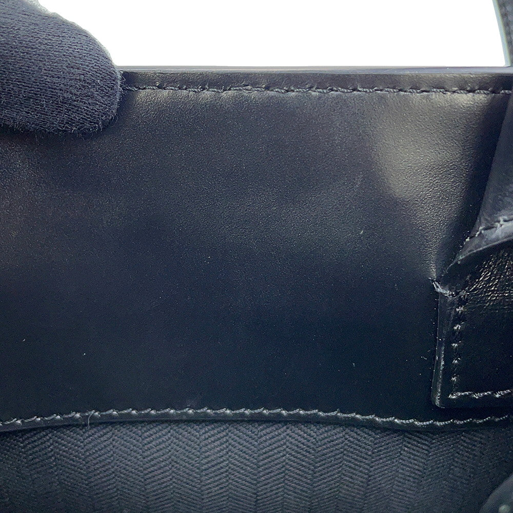 LOEWE Standard A5 Tote 2-Way Bag BlackA933S30X01 Calf Leather