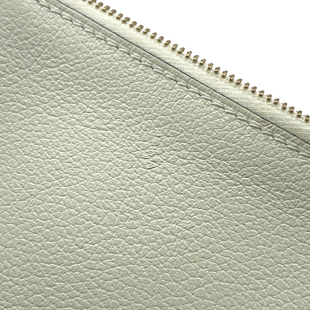 HERMES Roulis Slim Wallet Gold/Vert fizz Evercolor