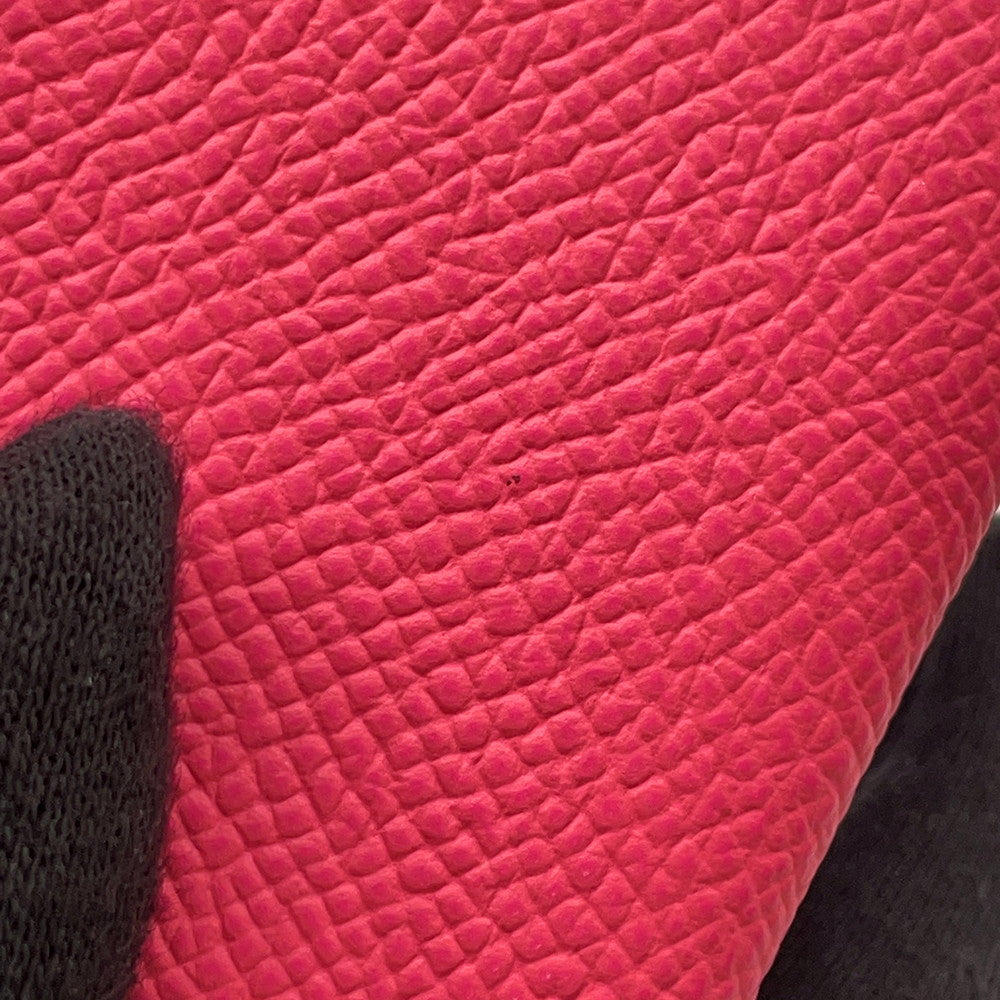 HERMES Calvi duo Pink Epsom