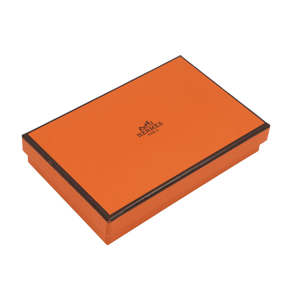 HERMES Calvi duo Pink Epsom