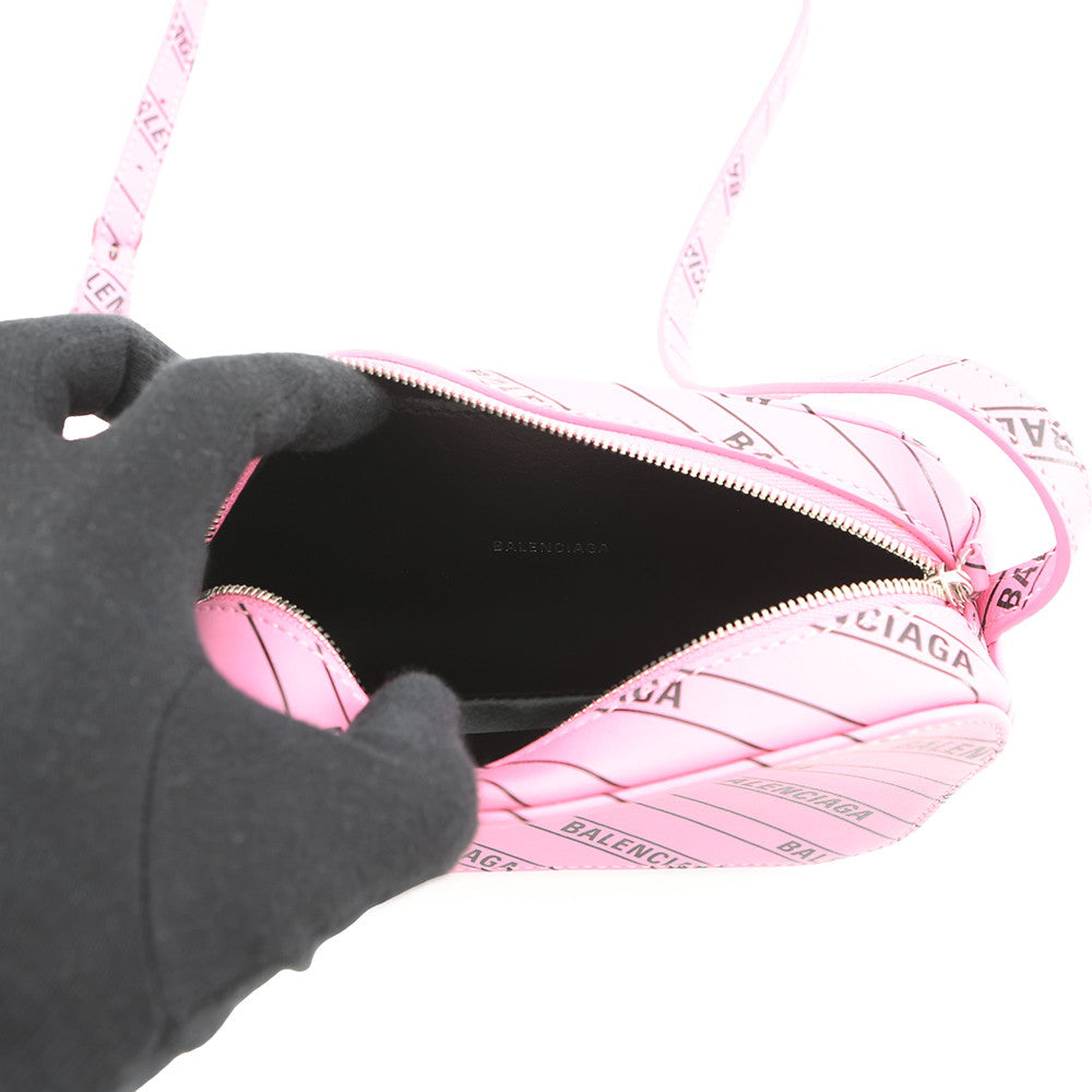 BALENCIAGA Everyday camera bag Pink552372 5860 Leather Size XS