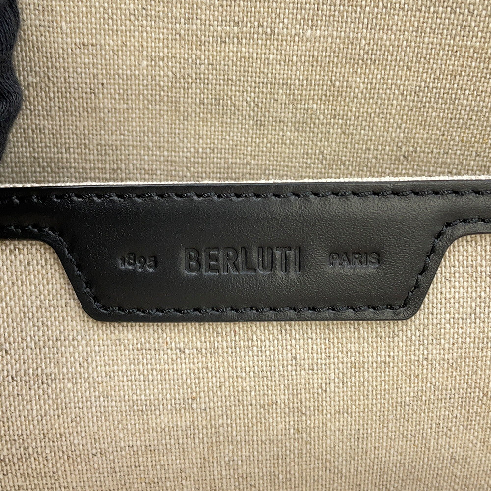 Berluti Calligraphy Nino Brown/Pink Leather Size TGM