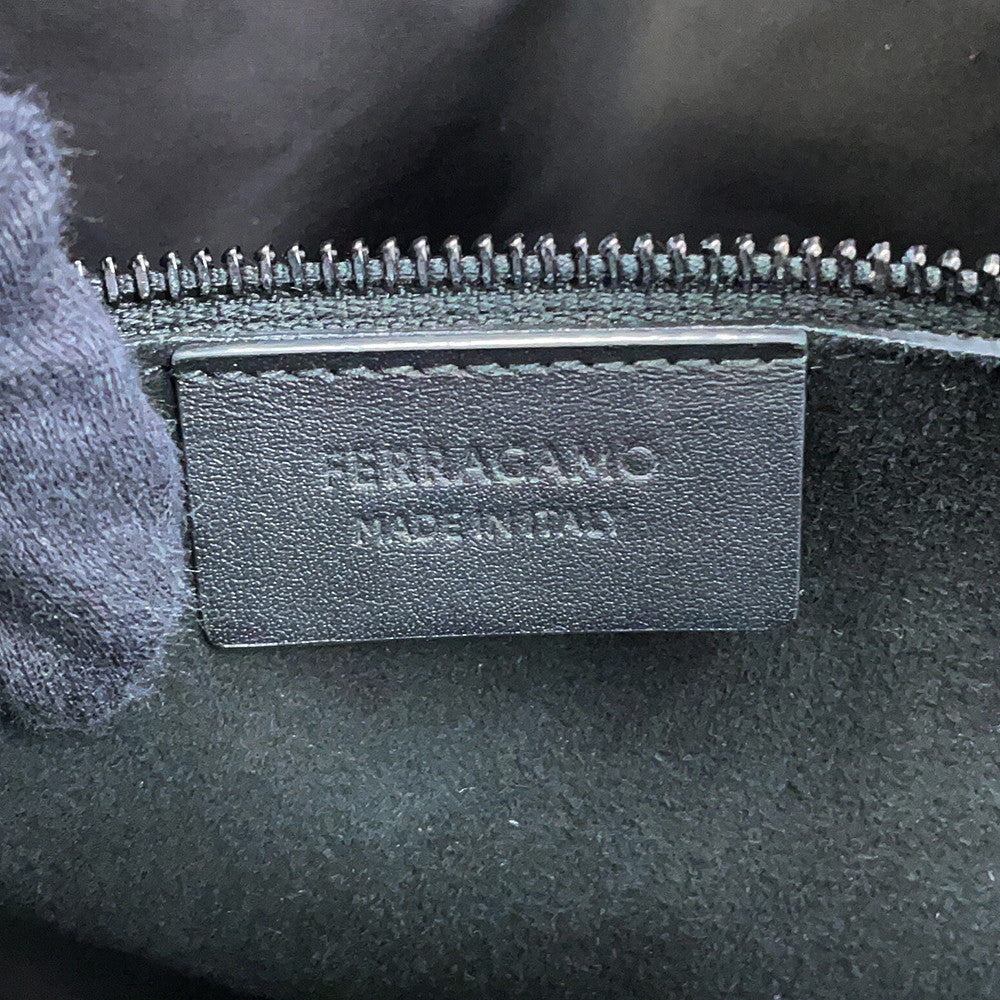 Ferragamo East-West Tote Bag Black241434 769587 Leather