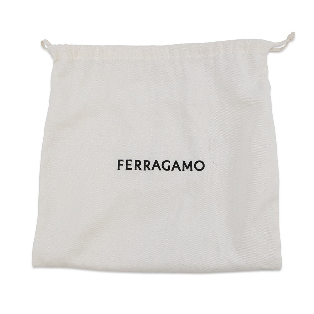 Ferragamo Hug Phone Holder Yellow220650 770895 Calf Leather