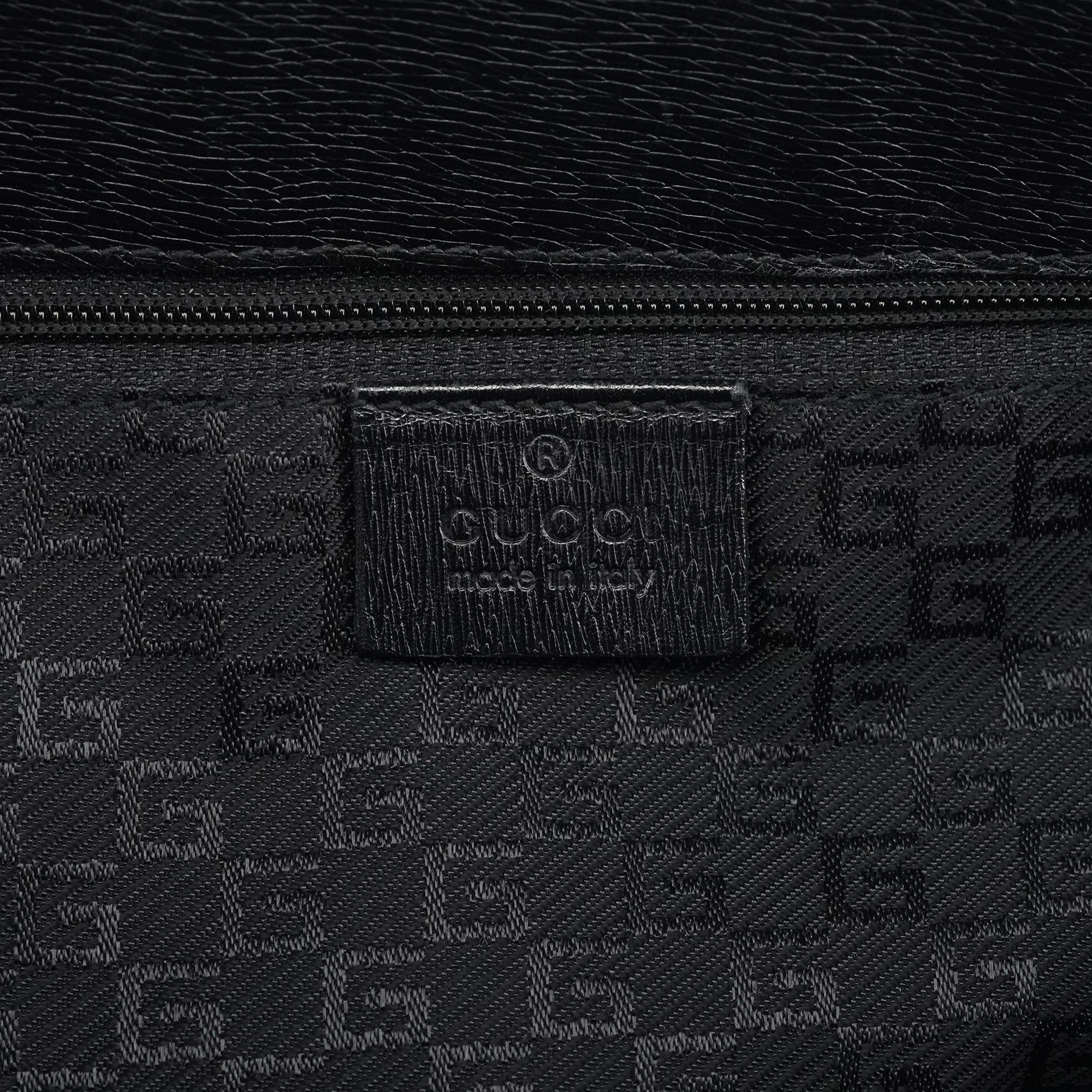 002 1109 Navy Canvas Square G Tote Bag