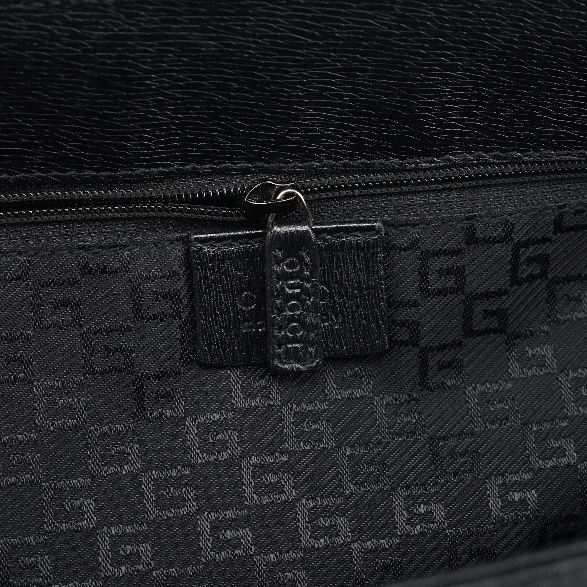 002 1109 Navy Canvas Square G Tote Bag