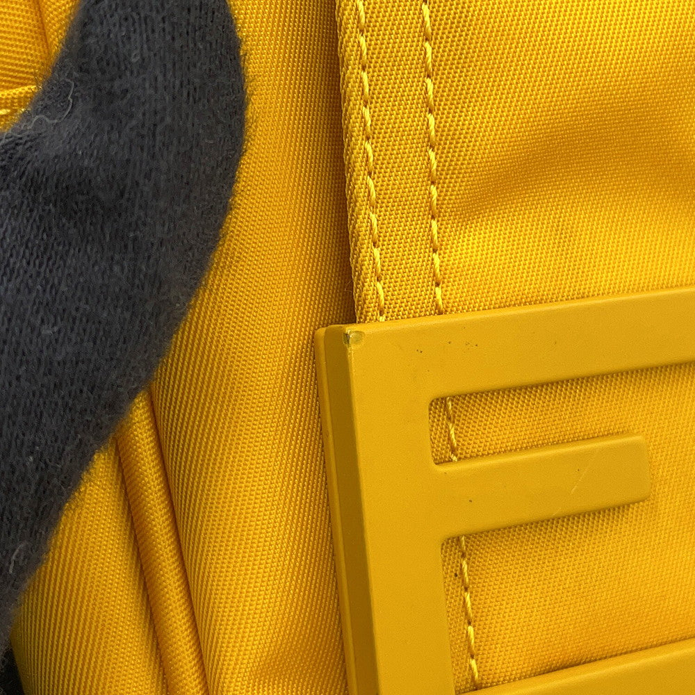 FENDI Baguette Phone Pouch Yellow7AS056 Nylon