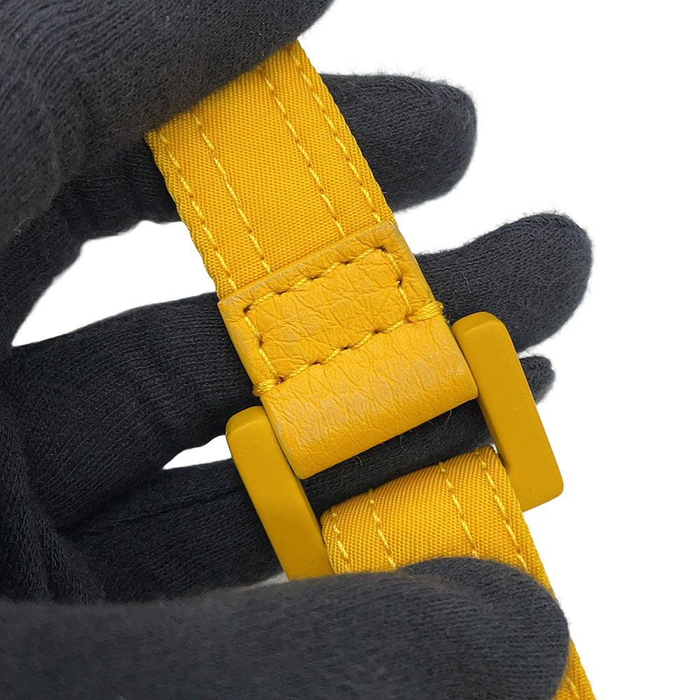 FENDI Baguette Phone Pouch Yellow7AS056 Nylon