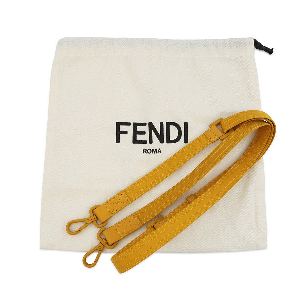 FENDI Baguette Phone Pouch Yellow7AS056 Nylon