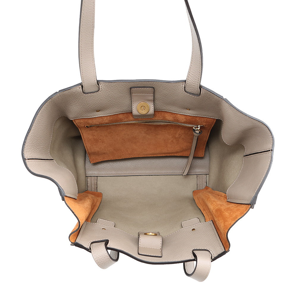 Chloe Mylo Tote Bag GrayCHC17AS272HEQ23W Leather