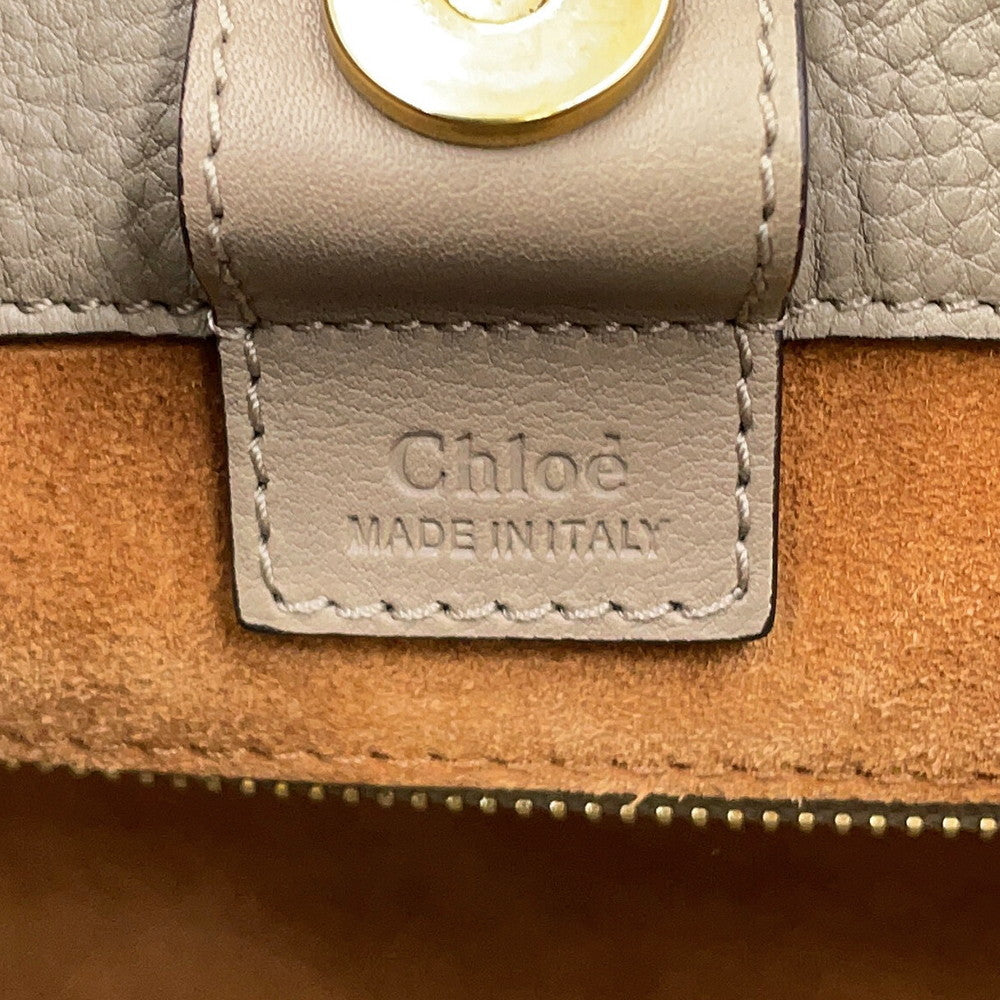 Chloe Mylo Tote Bag GrayCHC17AS272HEQ23W Leather