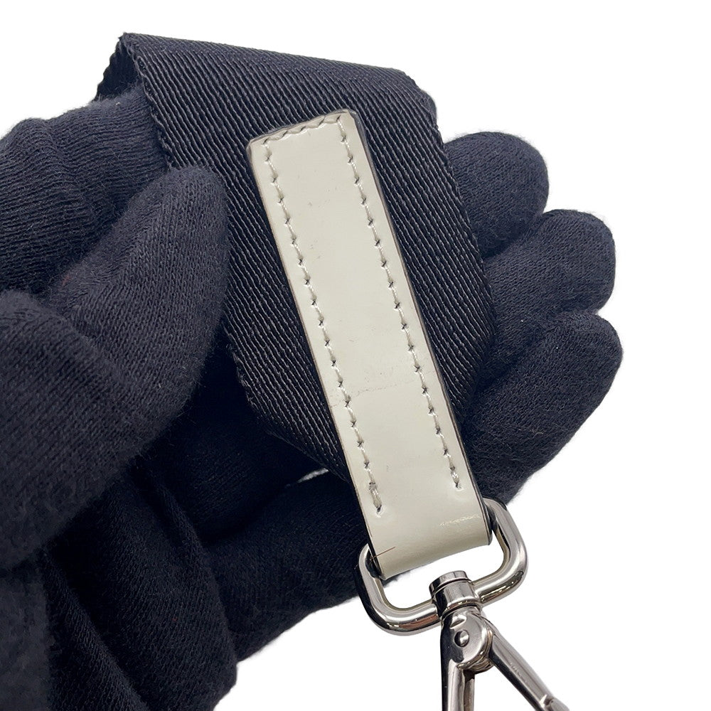 PRADA Triangle Smartphone Shoulder White2ZH126 Leather