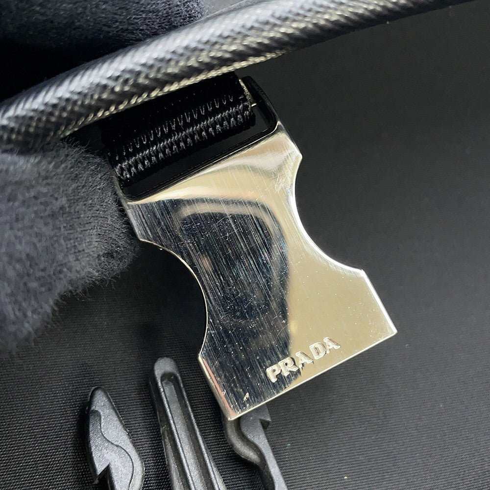 PRADA Messenger bag Black2VD166_2FMO_F0002 Nylon Leather