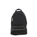 Dior Oblique Rider Backpack Black Canvas Leather