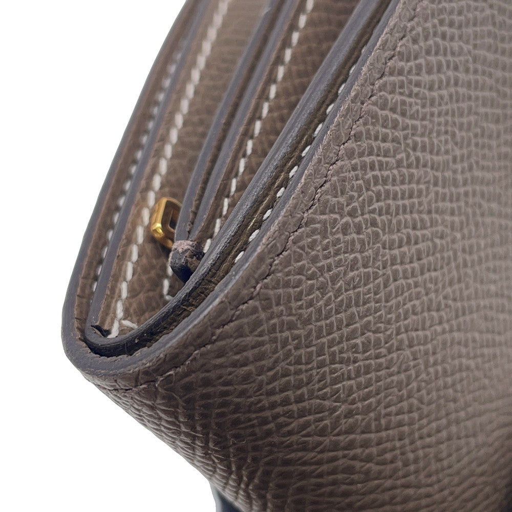HERMES Bean Combine Verso Etain/Etoupe Epsom