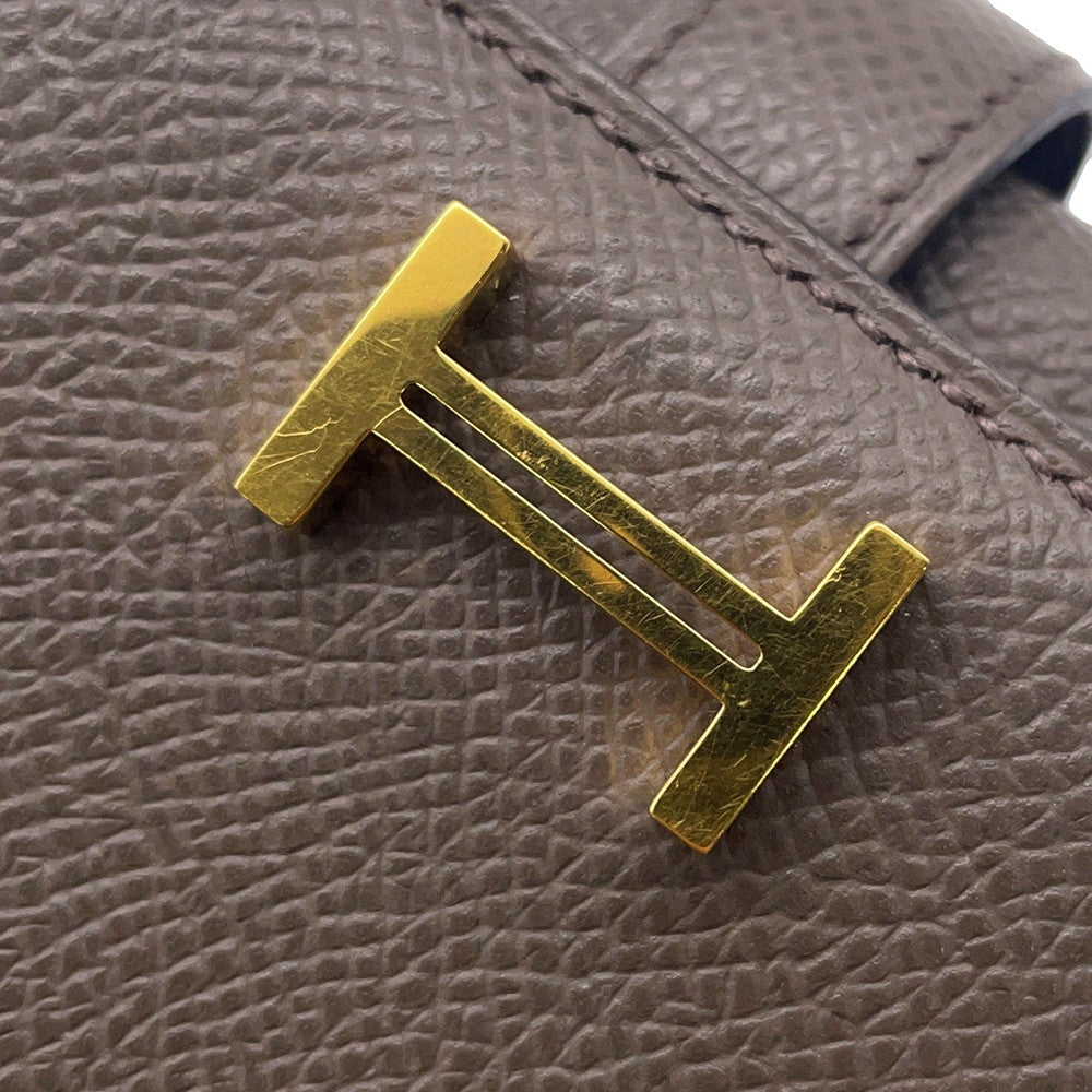 HERMES Bean Combine Verso Etain/Etoupe Epsom
