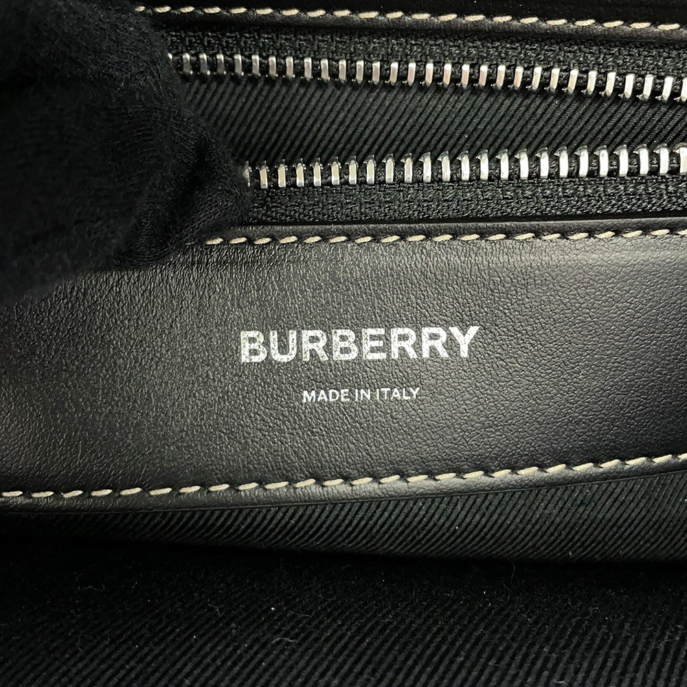BURBERRY JETT TB Backpack Deep Orange8040237 PVC Leather