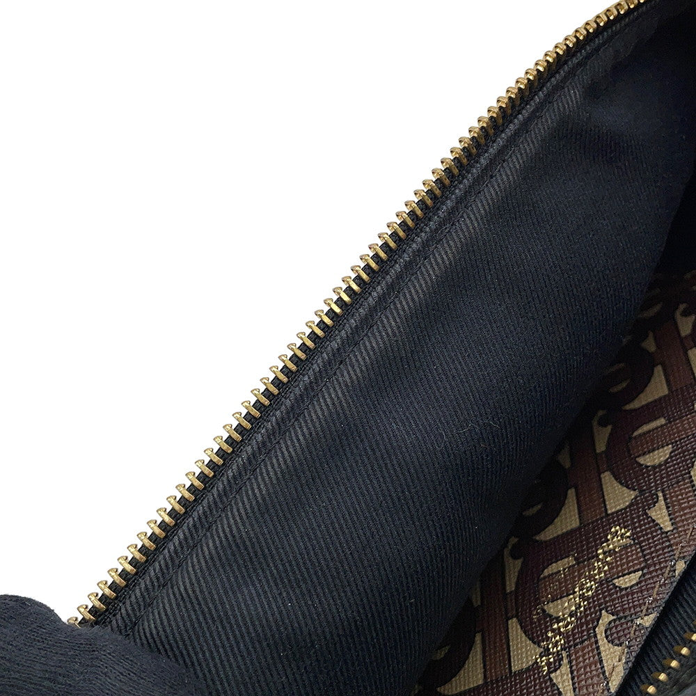 BURBERRY TBCrossbody Bag Brown/Black/White8021483 PVC Leather Size Medium