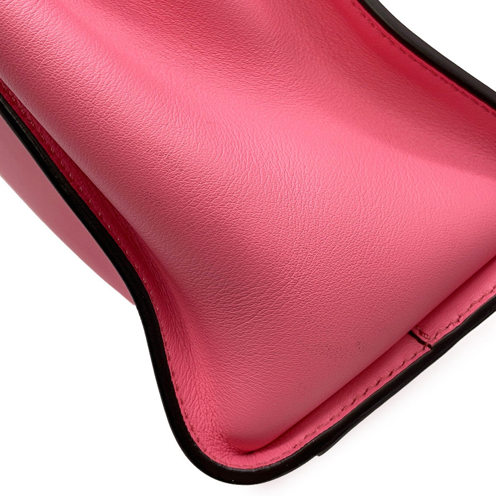 FENDI Peekaboo Pink8BN290 Leather Size regular