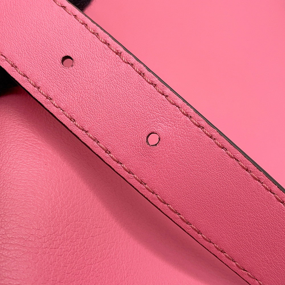 FENDI Peekaboo Pink8BN290 Leather Size regular