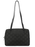 96049 Black GG Nylon Tote Bag