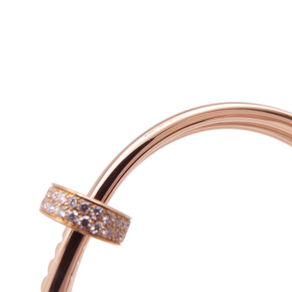 CARTIER Juste Un Clou Bracelet Double Diamond Size 19N6708419/N6708400 18K Pink Gold