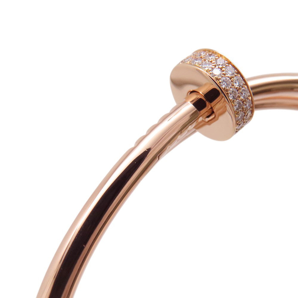 CARTIER Juste Un Clou Bracelet Double Diamond Size 19N6708419/N6708400 18K Pink Gold