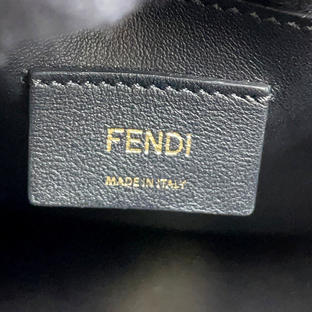 FENDI Shopping bag (2-way bag) Pink/Black8BH382 ADP6 Leather Size Small