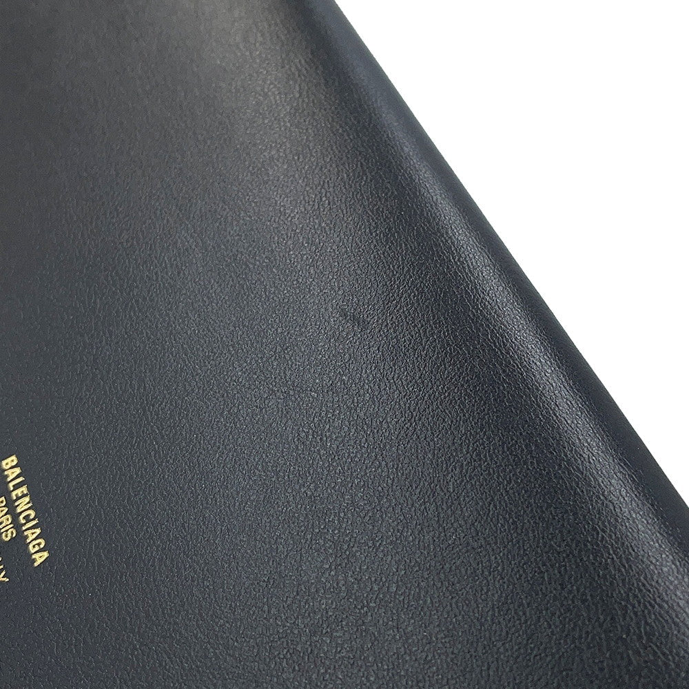 BALENCIAGA Envelope Slim Long Wallet Black7432202AABY1061 Calf Leather
