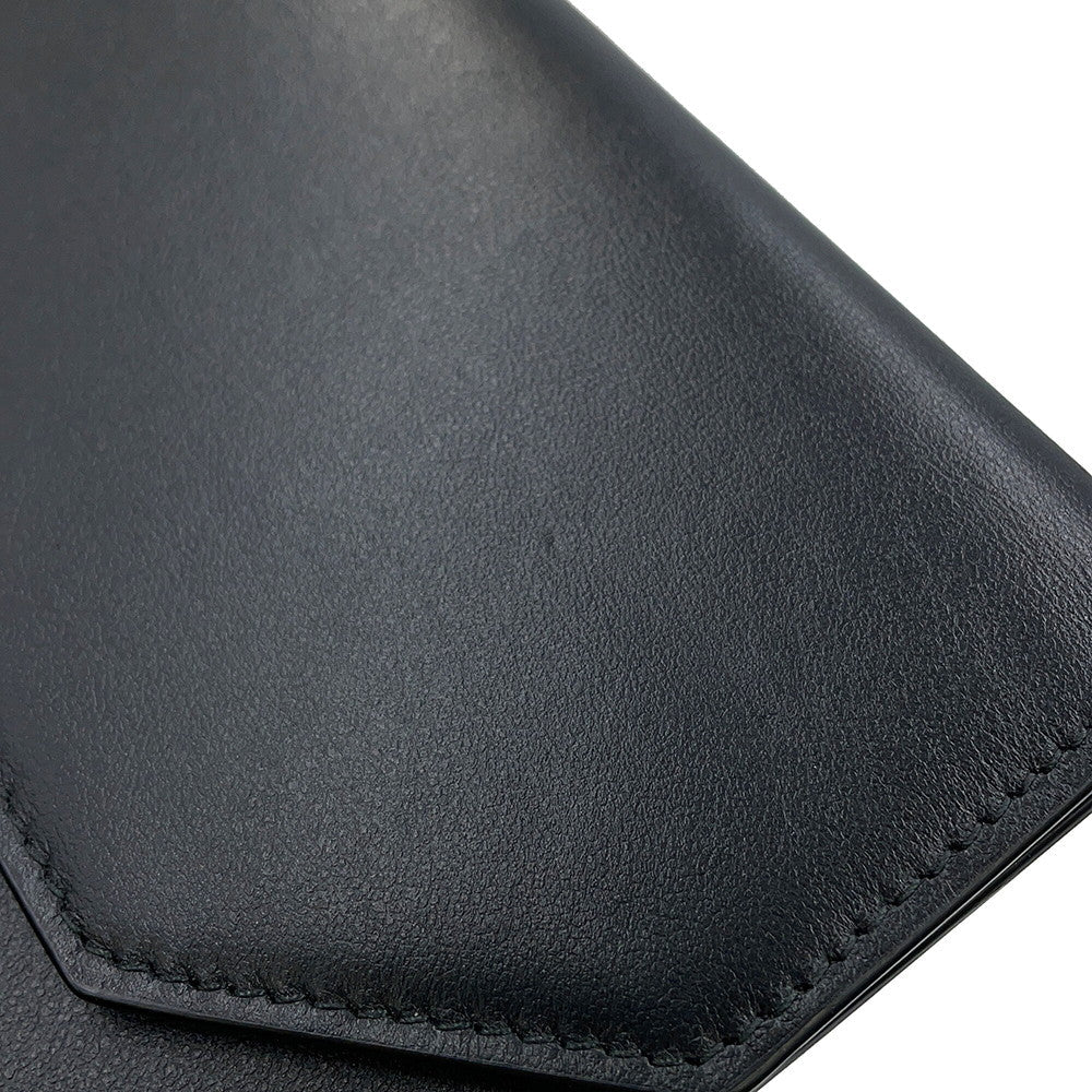 BALENCIAGA Envelope Slim Long Wallet Black7432202AABY1061 Calf Leather