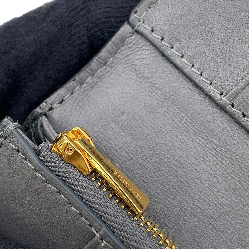 BALENCIAGA Envelope Slim Long Wallet Black7432202AABY1061 Calf Leather