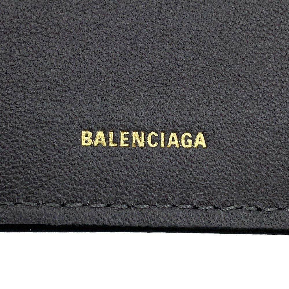 BALENCIAGA Envelope Slim Long Wallet Black7432202AABY1061 Calf Leather