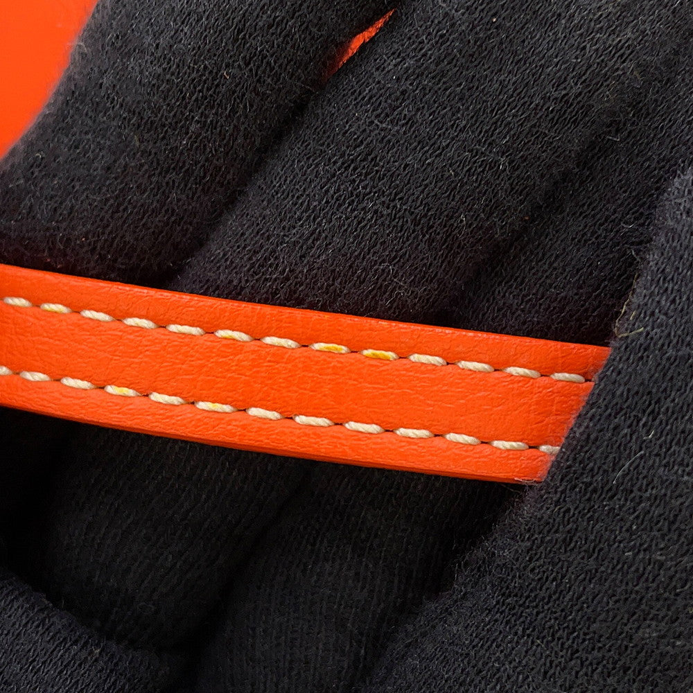 GOYARD Anju OrangeANJOUSPMLCG07TY07P PVC Leather Size PM
