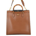 GUCCI Diana Bamboo Tote Bag Brown703218 Leather