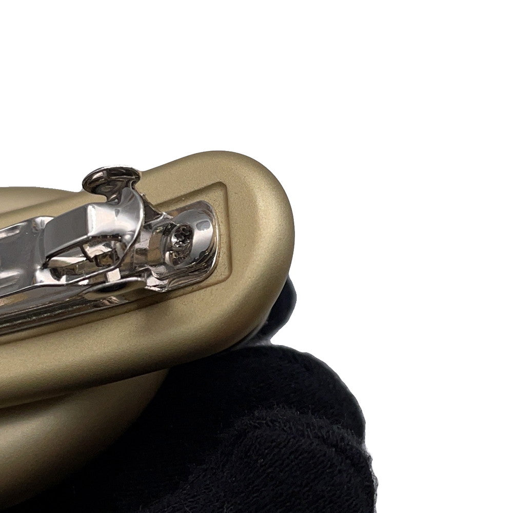 HERMES Baretta Tri Maillon Size GM Gold Aluminium